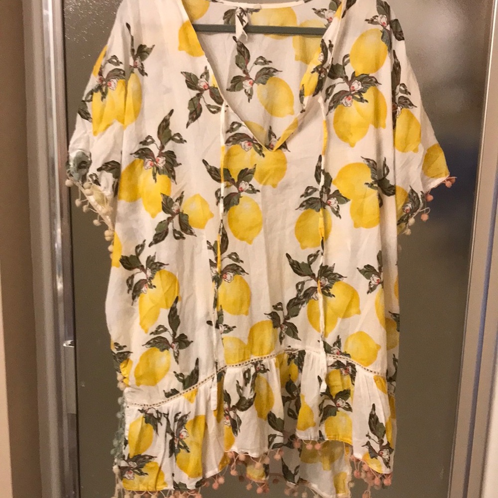 Violet Sky Lemon Cover up Small